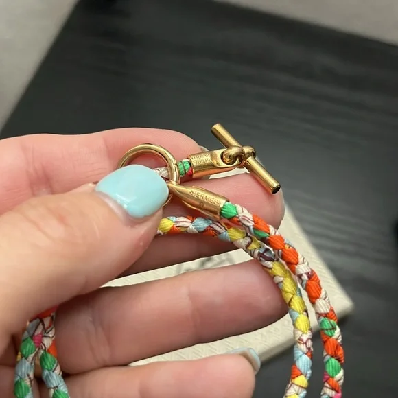 NWT Hermes Glenan Double Tour Bracelet - Picture 4 of 7